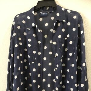 Liz Claiborne blue blouse 3 for $12.